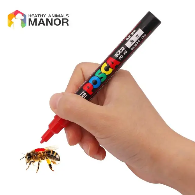 1Dcs Méhészeti Jelölés Toll Queen Méh Marker 5 Színek Opcionális Nem Fake Azonosító Berendezések Eszközök - Image 4