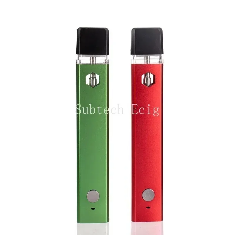 5pcs/lot B23L Thick Oil Rechargable Vape Pen Pods 280mAh 1ml Ceramic Coil E-cigarettes Preheat Function Voltage Adjustment Vaper