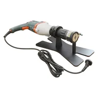 GhionChion Portable pipe flattening Tube Facing Machine suitable for thin-walled ss round pipe tube end facing beveling tool 1
