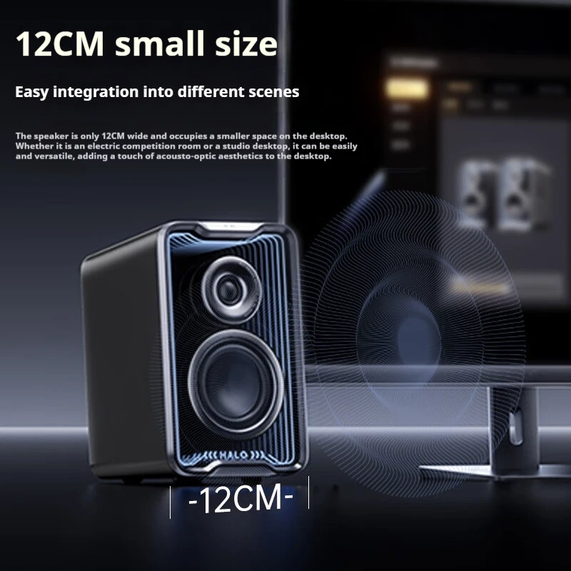 EDIFIER Halo 2.0 SE Bluetooth Speaker 2.0 Acoustic Architecture Active Home Gaming Esports Music subwoofer Speaker