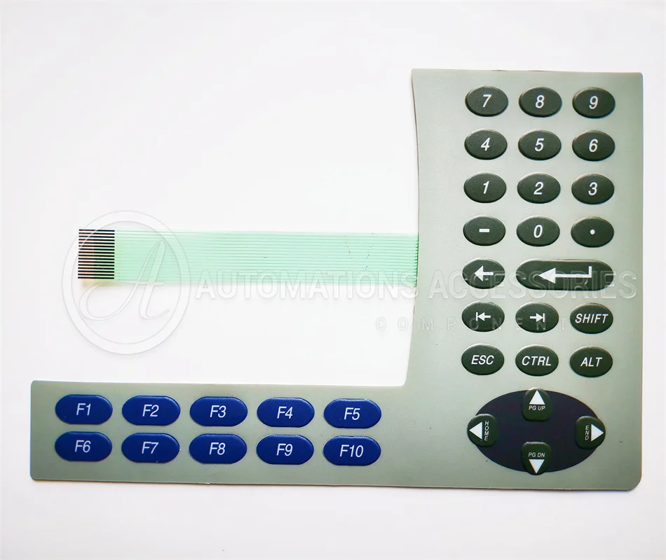 para Panelview Plus 600 2711p-b6c5d8 Teclado Interruptor de Membrana 2711p-b6c20d8 Operação Chave Painel Novo - Imagem 4