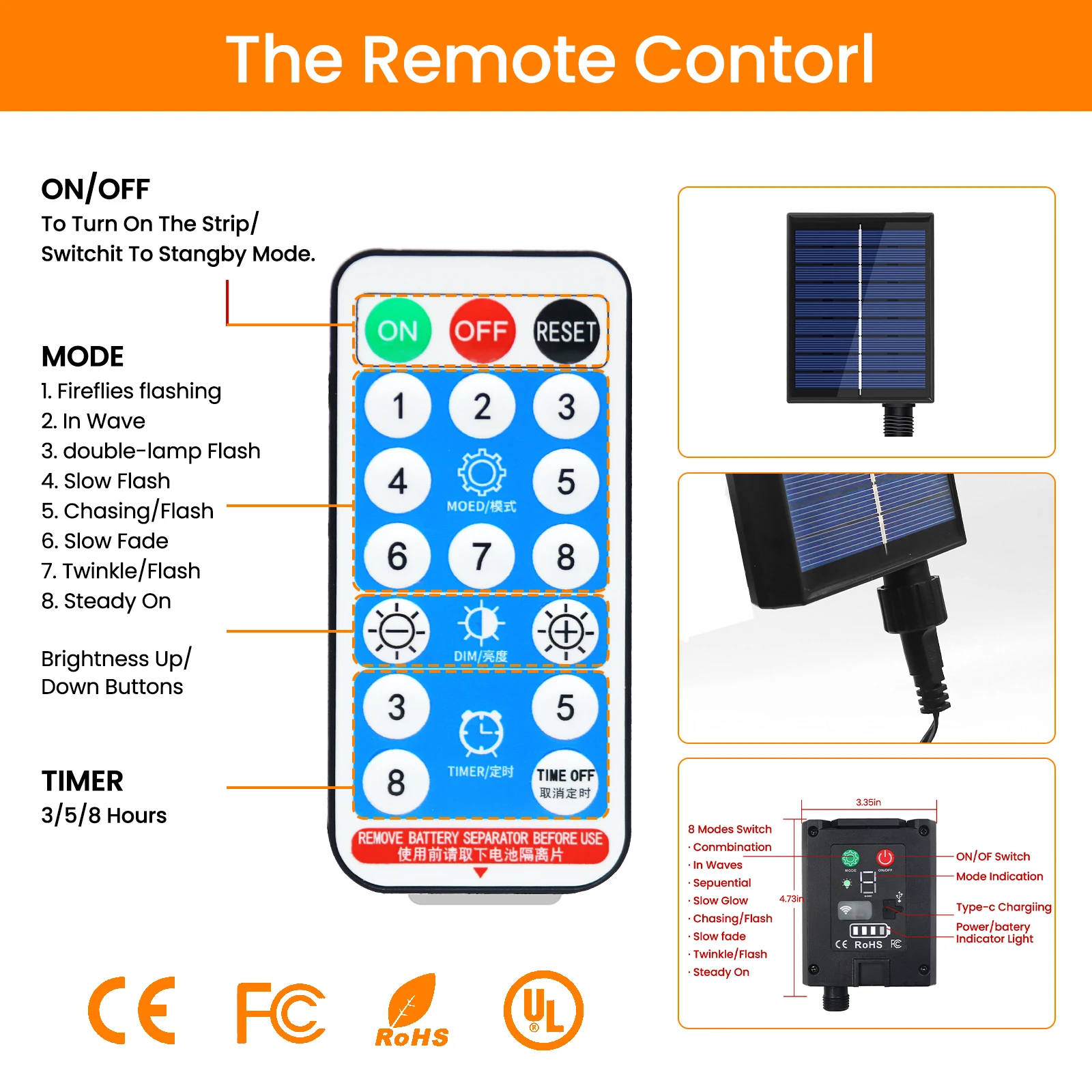 Рисунок 6 - Светодиодная лента на солнечной батарее