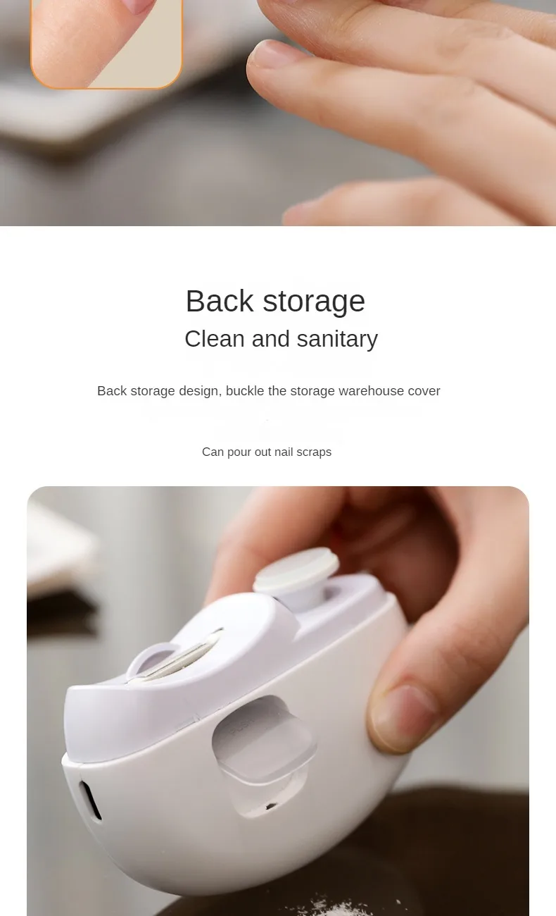 Automatic Nail Care Kit for Manicure and Pedicure