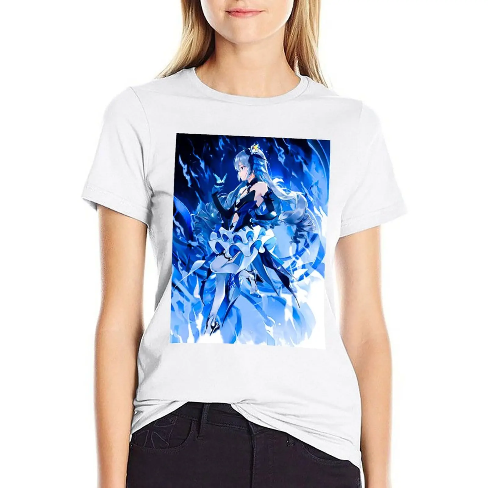 

Herrscher of Reason T-shirt anime clothes kawaii clothes Women's t-shirt