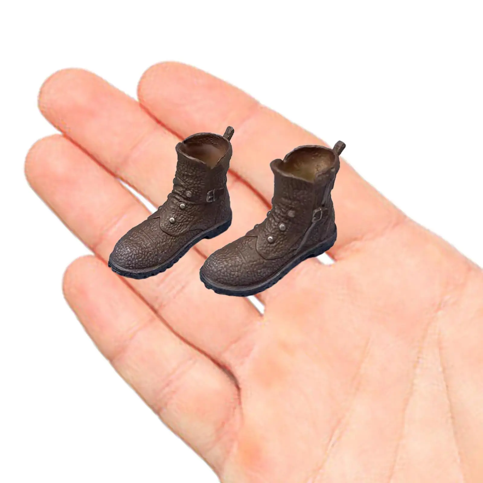 

1/12 Scale Figure Shoes Boots, Fashion Boots Accessories ,Men Figures Boots Miniature Shoes,