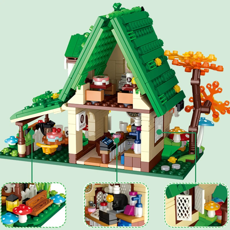 Garden Lego Story Tales Dream House Fairy Tale Cafe Gardens Forest