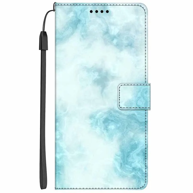 kawaii phone cases samsung Marble Wallet Case For Samsung Galaxy Note 3 4 5 7 8 9 10 20 Pro Plus Lite Phone Cover Leather Flip Stand Margnetic Card Slot cute samsung phone case Cases For Samsung