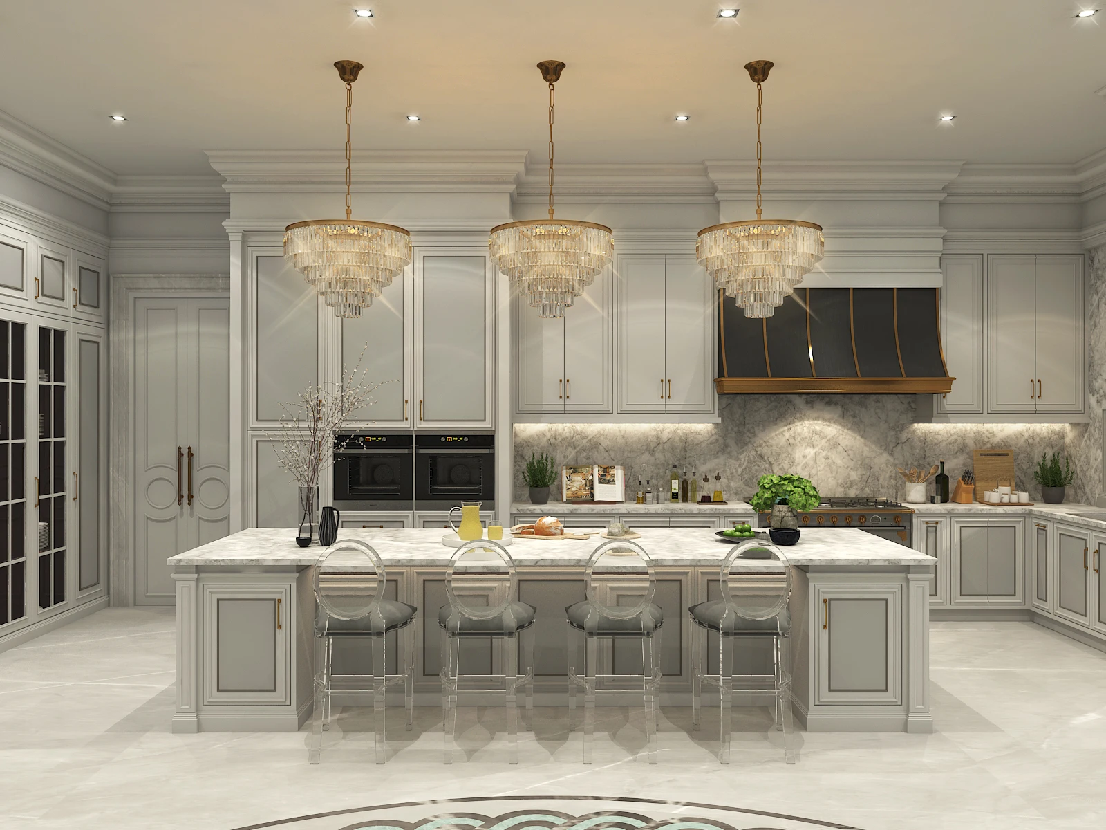 Solid Wood Kitchen Furniture 5