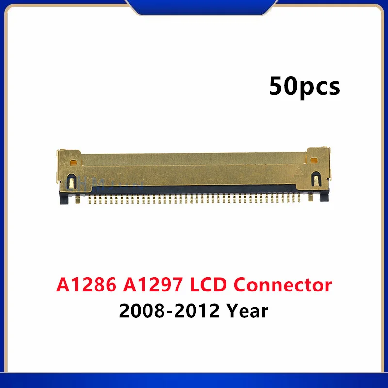 

50 Pieces I-PEX LCD LED LVDS Cable Connector 40 Pins For Macbook Pro A1286 A1297 2008 2009 2010 2011 2012 years