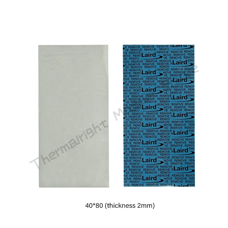 Laird High-Performance Thermal Pad - Ultra Soft, 7.5W/mk Conductivity, Available in Various Thicknesses