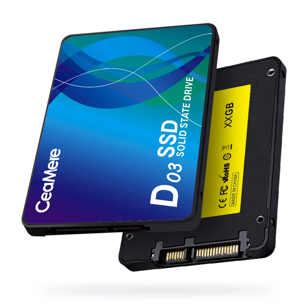 CEAMERE Disque Dur Interne SSD, SATA 3, Pour Ordinateur De Bureau