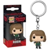 FUNKO Pocket Stranger Things Keychain Funny Dustin Robin Eleven Doll Birthday Collection Keychain Holiday Backpack Pendant Gift 3