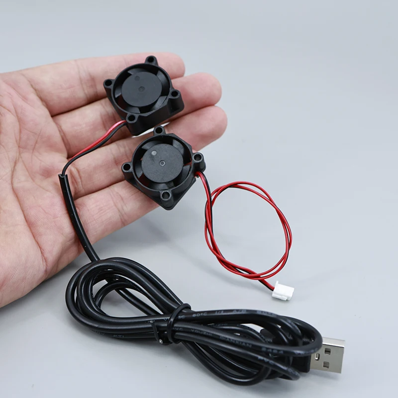5V 12V 24V 슬리브 축방향 쿨러 유압 베어링 25x25x10mm 미니 냉각 팬 2510 25mm 원심 전기 3D 프린터 팬 H