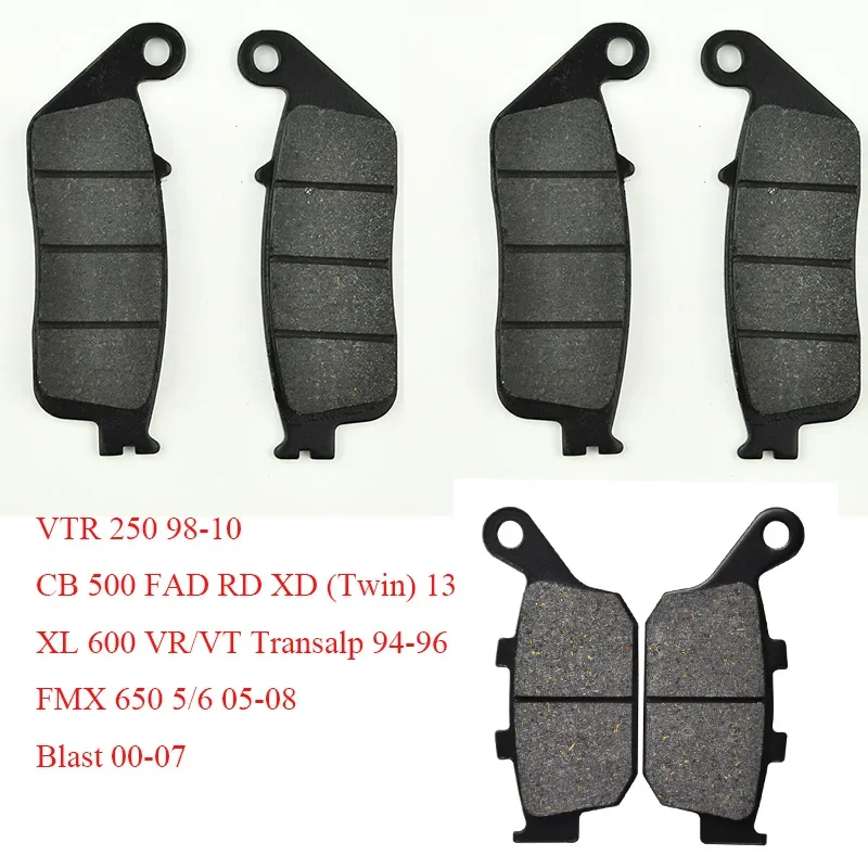 Pastiglie Freno Moto Anteriore E Posteriore Per Buell Burst 00-07 Honda Cb500 Cb Fad Rd Xd 500 2013 Xl600 Xl 600 94-96 Fmx650 Fmx 650 05-08