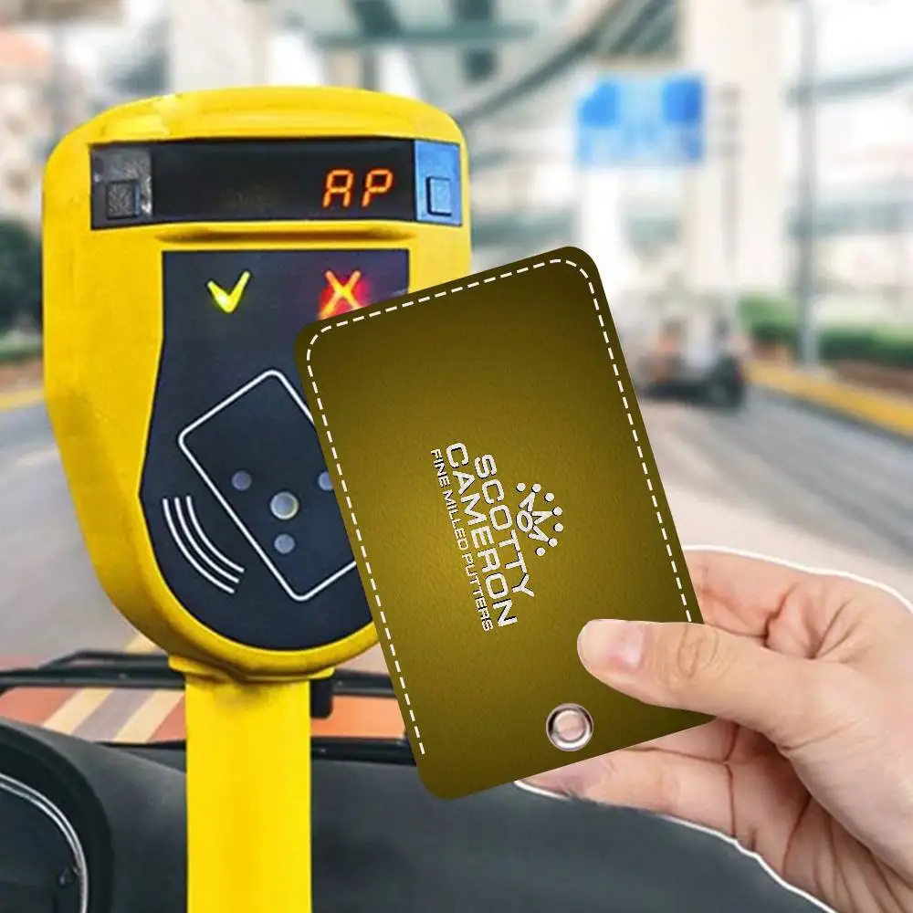 S-Scotty C-Camerons 사무용품 남녀 신용카드 키링 학생증 ID 카드 홀더 자격증 홀더 카드