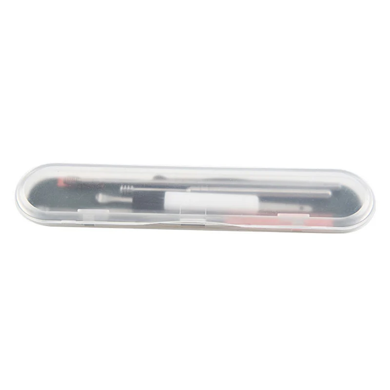 6Pcs/set Ear Wax Pickers Stainless Steel Earpick Wax Remover Curette Ear Pick Cleaner Cleaner Spoon Care Clean Tool
