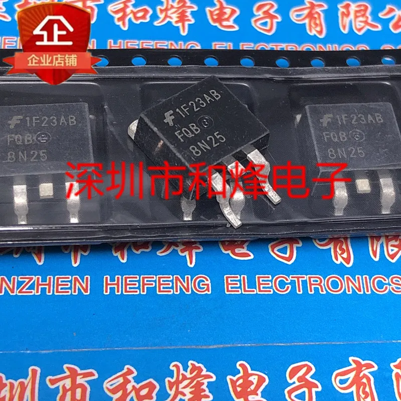 

5 шт.-10 шт. FQB8N25 TO-263 8A 250V Новый и оригинальный на складе
