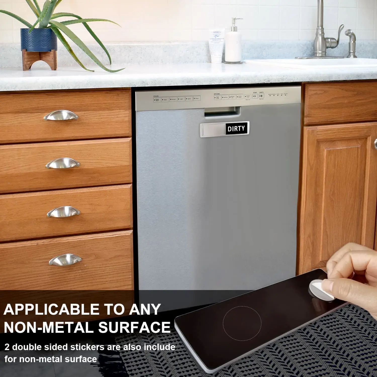 Clean–Dirty Dishwasher Magnet 5