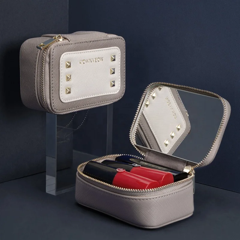 Роскошная индивидуальная брендовая Кожаная компактная мини-сумка Rownyeon для