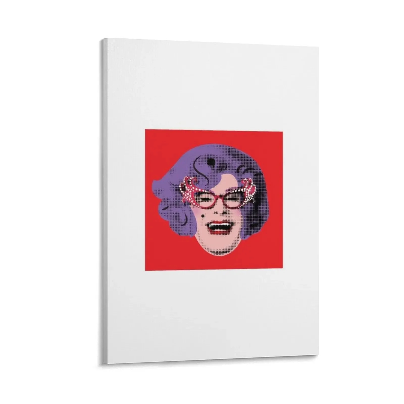

Dame Edna Everage Pop Art Explosion by Jonathan Siberon Canvas Painting cute room decor office decoration