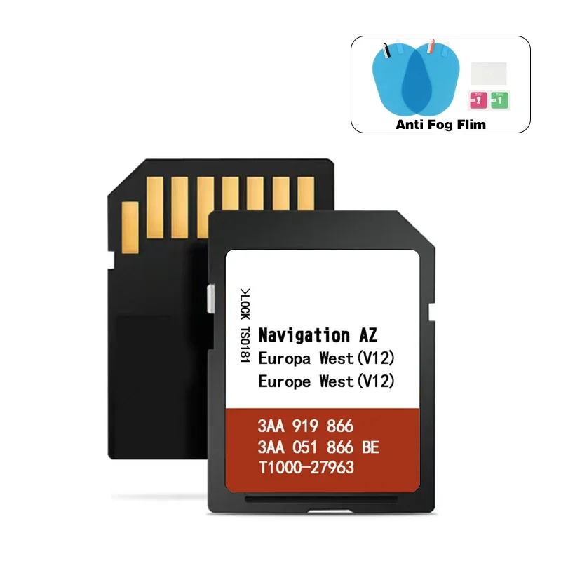 GPS Memory Card For Volkswagen RNS315 SD V12