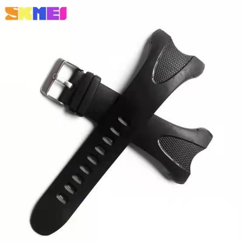 

HYX Sports Watch Accessories for Skmei 1122 Plastic Wristband Adjustable Replacement Watch Strap Band