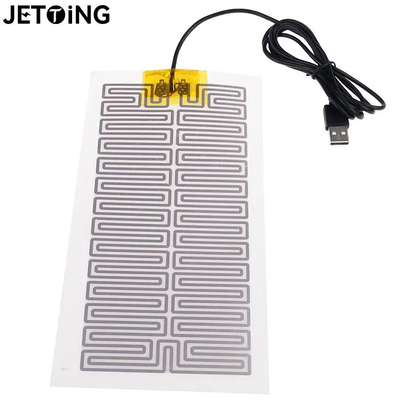 

USB Clothes Heater Pad DIY USB Heating Heater Winter Warmer Plate USB Electric Heating Sheet Heating Warmer Pad For Vest Jacket