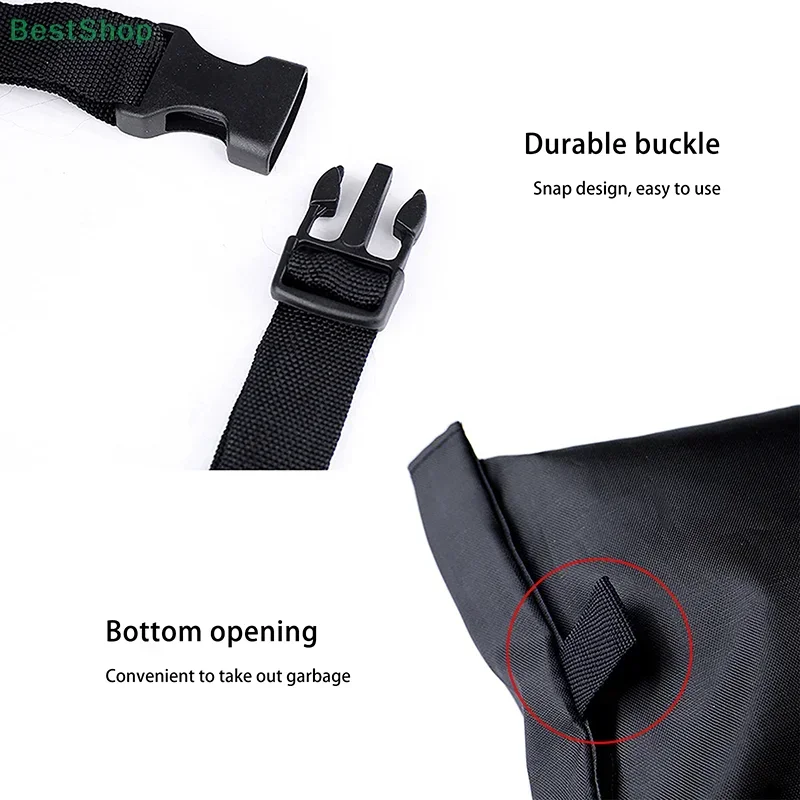 Car Hanging Garbage Bag - Eco-Friendly Storage Organizer, Seat Back Trash Bag for Car Use, Reusable & Foldable