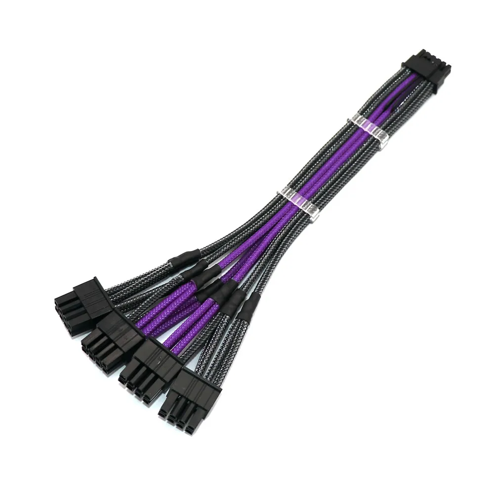 para Peças Cpu Macho 8pin Atx 16awg 5.0 Cabo Modular Fonte de Alimentação para Corsair Modelo de Psu Antecec Rtx4090ti 4090 12vhpwr 12 Mais 4pin - Imagem 6
