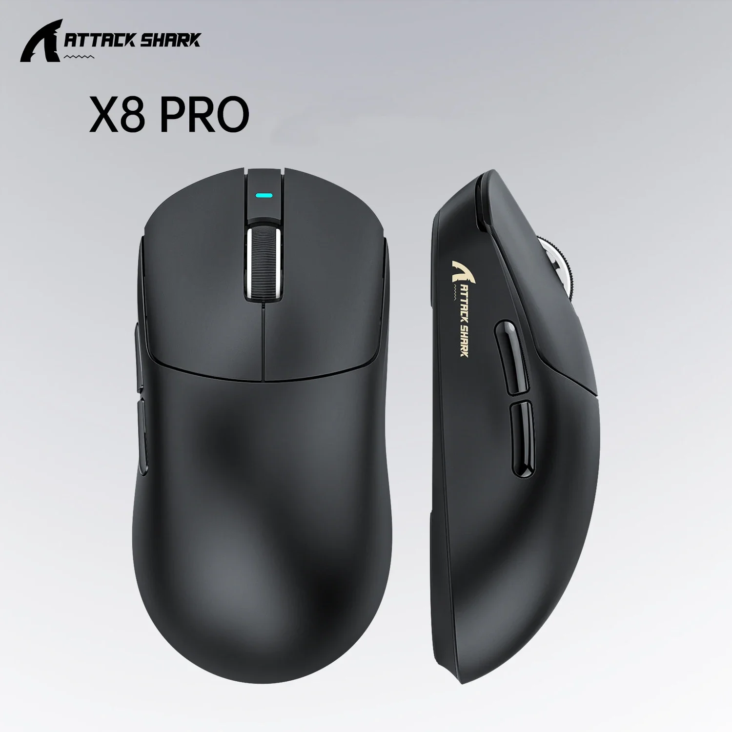 ATTACK SHARK X8 PRO Wireless Mouse Tri-Mode PAW3395PRO