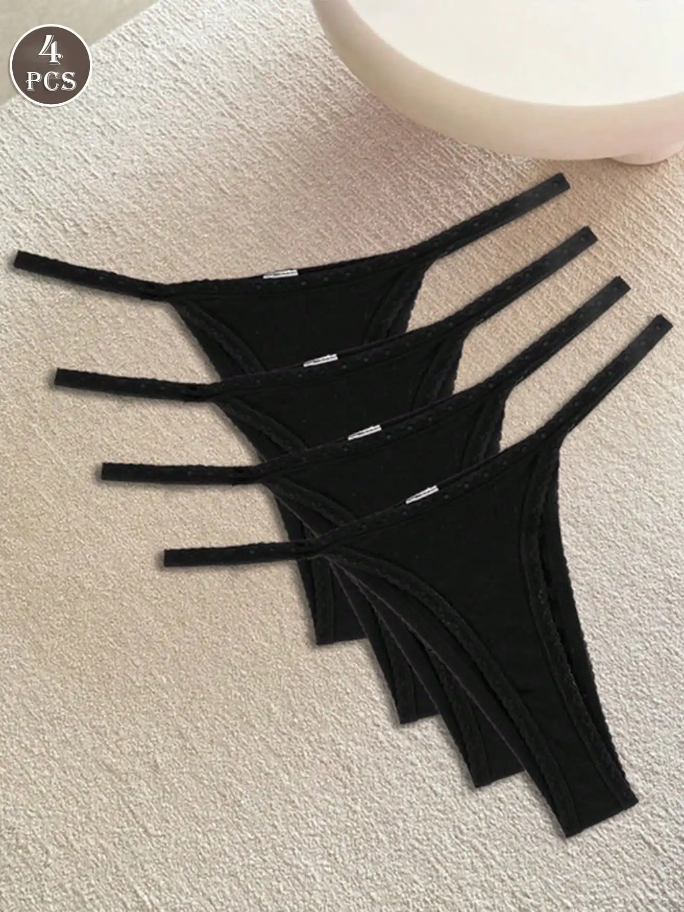 Hasina Thong Bk0001 Black