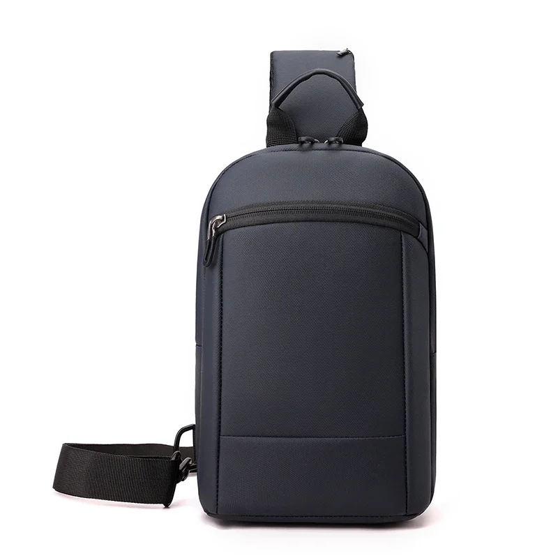 Nylon Solid Color High Quality Waist Packs Zipper Simple Casual Chest Bag Soft Versatile Commuting Designer Crossbody Bag