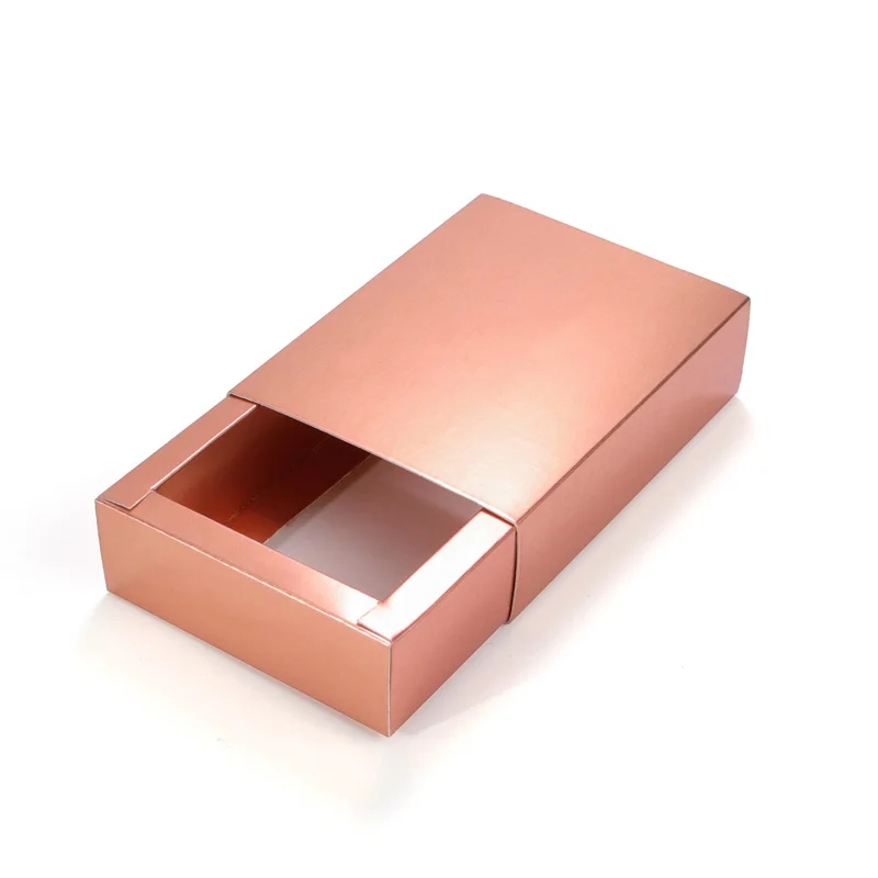 100 Teile/los Schublade Laser Karton Kleine Schmuck Geschenk Papier Boxen Tee Kekse Lagerung Handgemachte Seife Verpackung Box – Detail 7