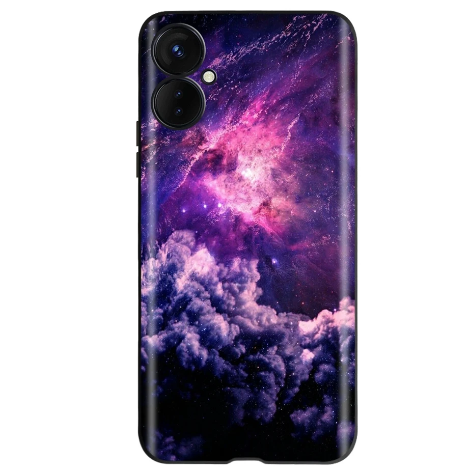 Colorful Flowers Pattern Soft Slim Phone Case Cover