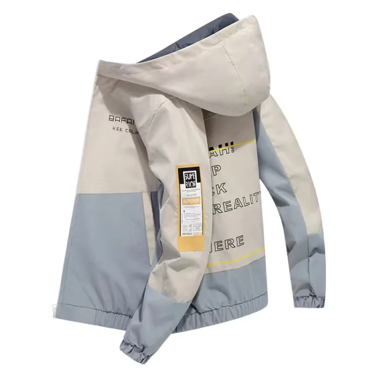 

Men Outdoor Windproof Jacket Windbreaker Coat Hiking Rain Camping Fishing Tactical Male Clothing Breathable Jackets Plus Size