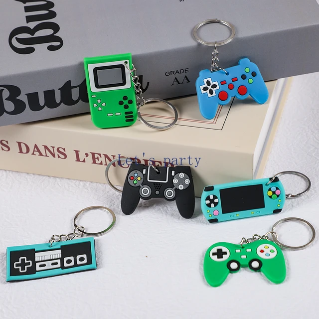 12 Portachiavi Videogiochi Colorati - Con Controller E Joystick | Regalo Compleanno Bambini - Foto 9