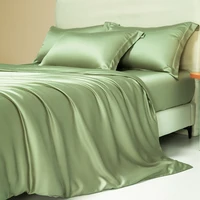 Luxury 4/6pcs Bed Sheet Set 100% Egyptian Cotton Bedding Sets with Fitted Sheet Flat Bedsheet Pillowcase Smooth Wrinkle Free 5