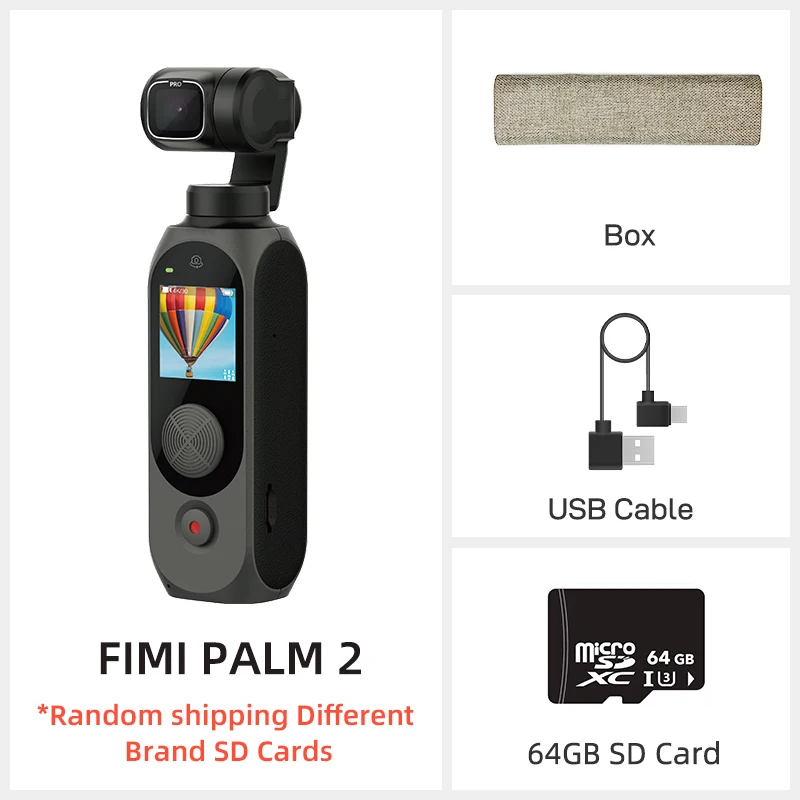 Fimi Palm 2【128GB SDカード】【外部マイク】【ポ