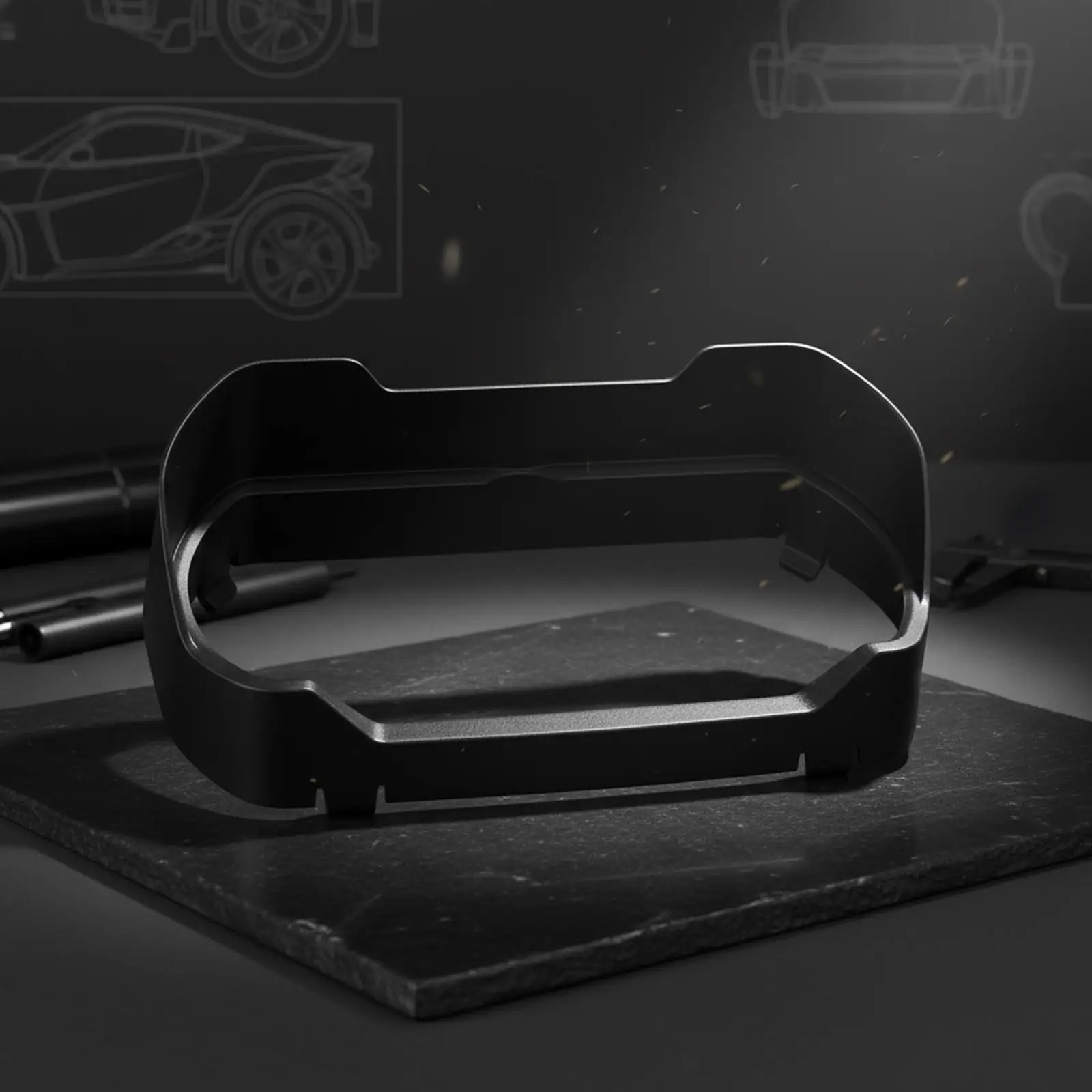 Can Am Ryker용 오토바이 대시보드 가드 선바이저 계기판 보호 패널