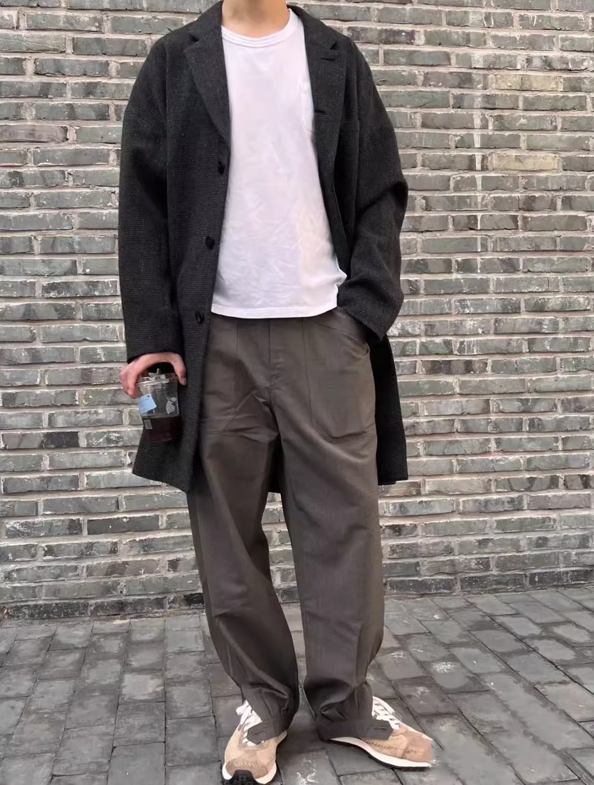 VISVIM 22AW CARROLL PANTS Japanese men's and women's Nakamura wool tapered casual trousers