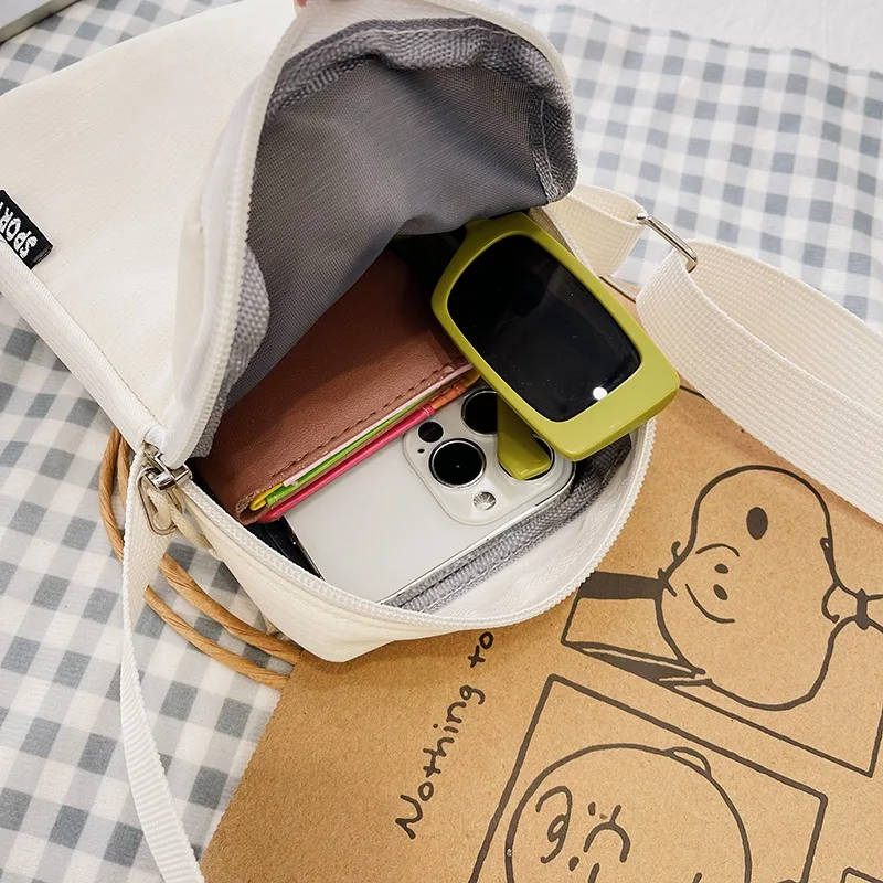 Mode Mobiele Telefoon Tas Dames Messenger Bag All-Match Mini Small Crossbody Bag Opknoping Nek Portemonnee Verticale Handtas