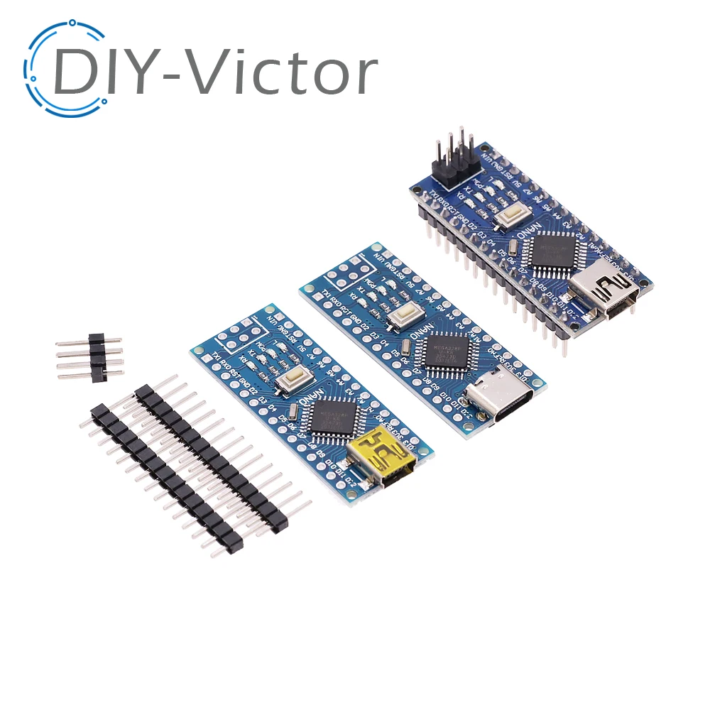 For-arduino-Nano-3-0-Atmega328-Controller-Compatible-Board-Module-PCB ...