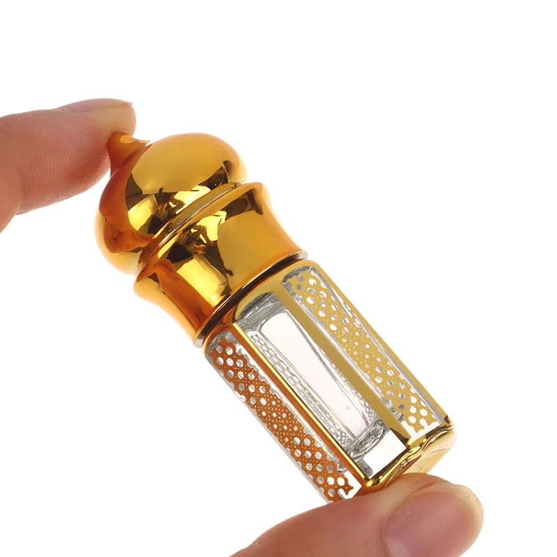 3/6/15ml Gold Mini Glass Roller Bottles, Refillable Travel Perfume & Essential Oil ... - SKU MGRB1946 - UGI Packaging