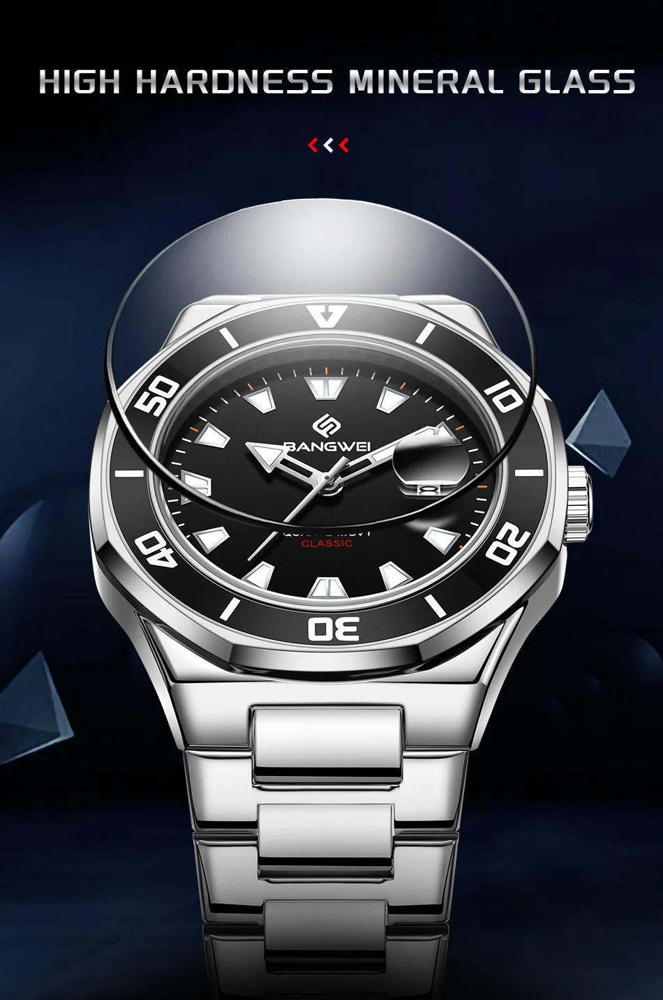 BANGWEI BW8811 Men's Watch description image 5