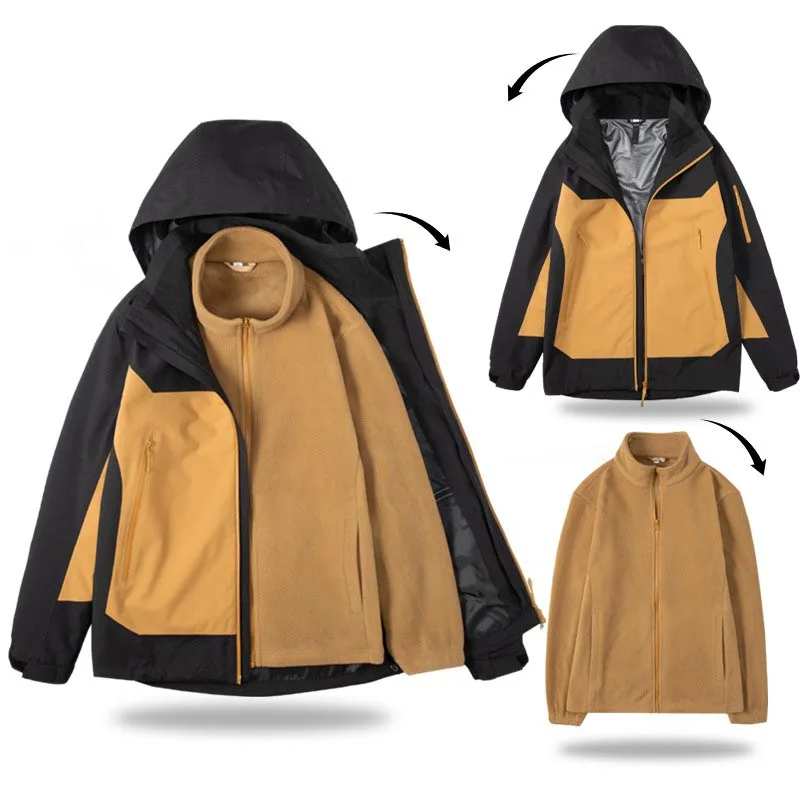 Mens Clothing Parkas Mountaineering Motorcycle Jacket Male Clothes Man Coat Men Men's Fashion Long Winter Jackets Short Jakets