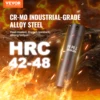 VEVOR 1/2" 3/8" Drive Impact Socket Set 13/23/33/34/48/65/90PCs SAE or Metric Cr-V/Cr-Mo Socket Set 6 Point Alloy Steel Repair 2