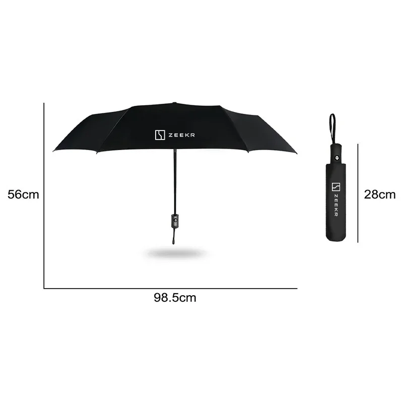 For ZEEKR X 001 009 Car Fully Automatic Folding Sun Umbrella Sunshade With Auto Accessories