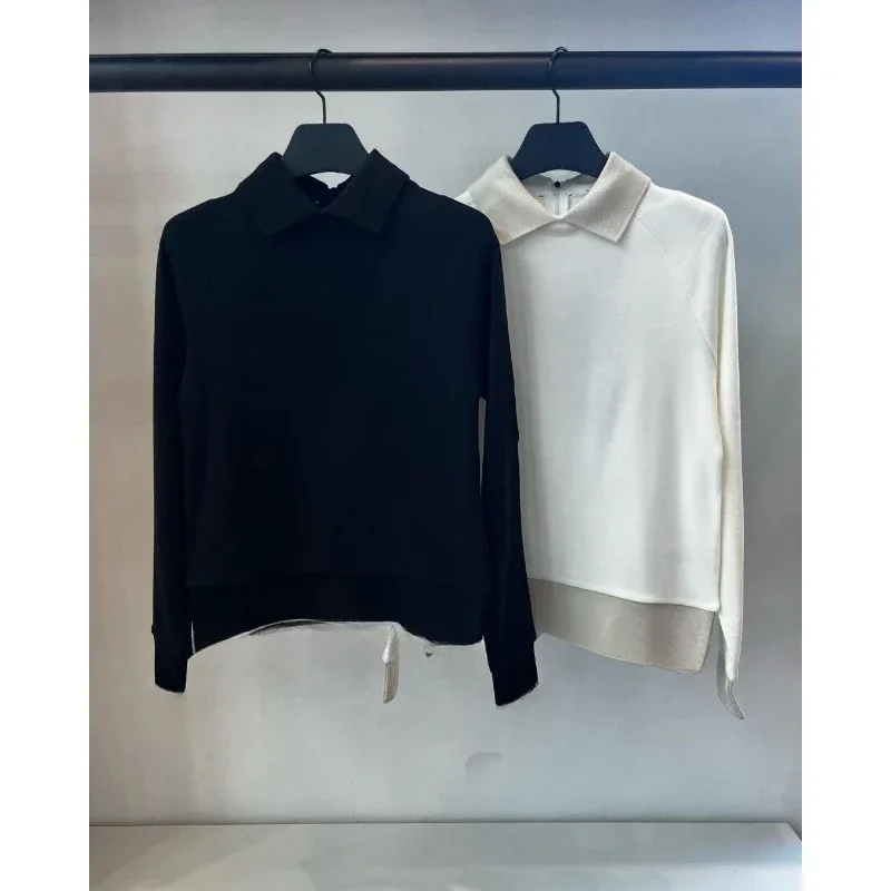 

Новинка 2024, корейский спортивный вязаный женский спортивный свитер