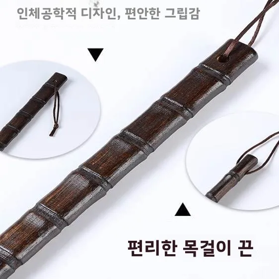 긴 손잡이 나무 신발주걱 가정용 임산부 신발 착용이 간편한 노인용 허리를 꿇지 않고 신는 신발주걱 긴 손잡이 신발주걱