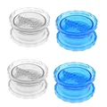 2 transparent 2 blue